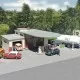 Service Station N Gauge  GMKD1003