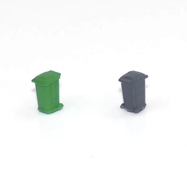 Wheelie Bins Domestic N gauge