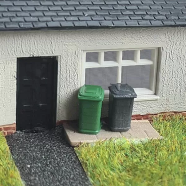 Wheelie Bins Domestic N gauge
