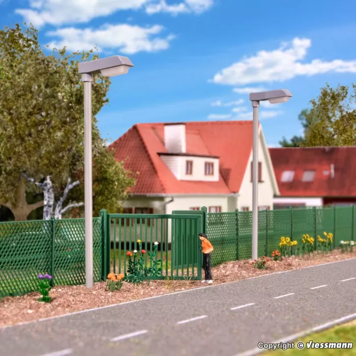 Wire mesh fence OO 2800mm Green