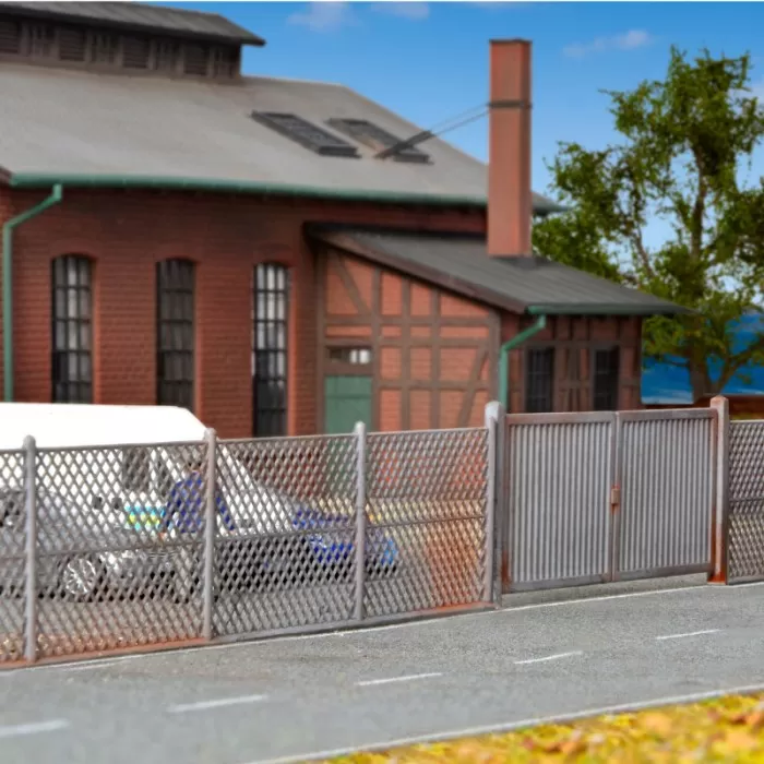 Wire Mesh Fence OO 2800mm Grey