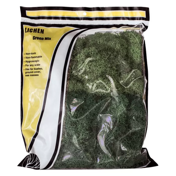 Lichen Dark Green Mix Woodland scenics L168