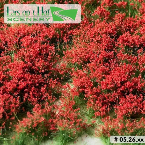 Flower Tufts Red Lars op 't Hof Scenery