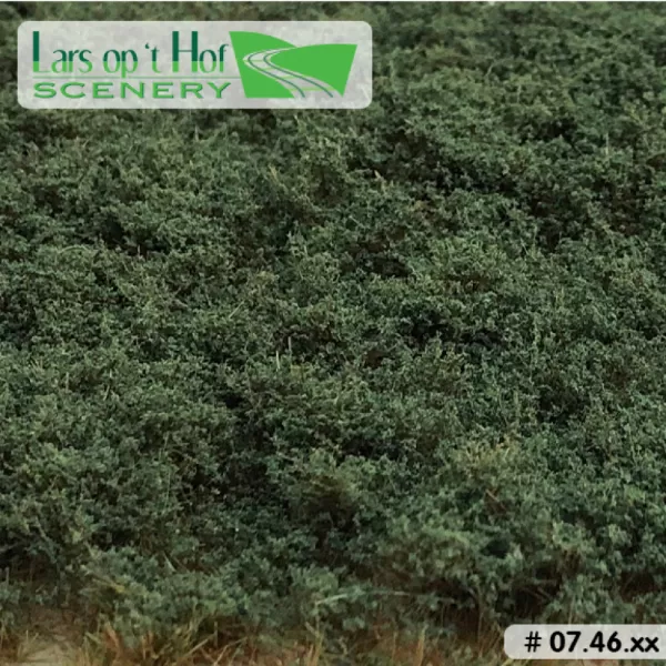 Bushes Low Hazy Green Lars op t Hof Scenery