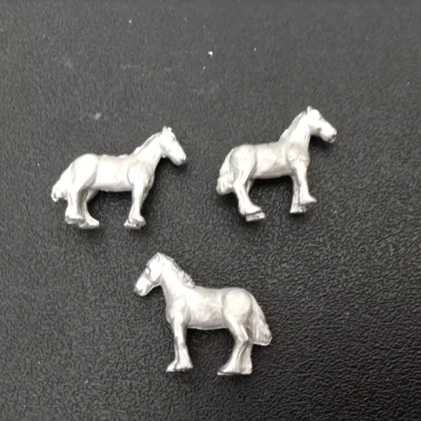 Horses 'Heavy work'  N gauge
