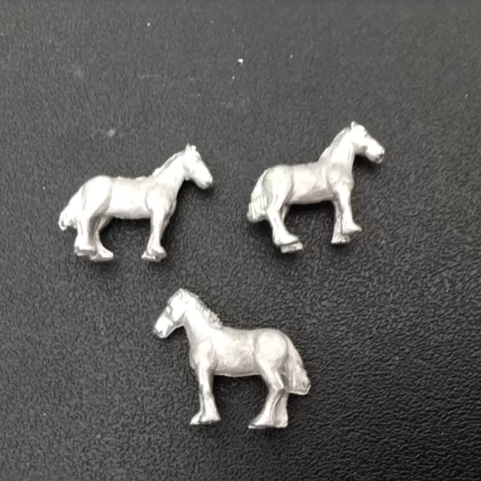Horses 'Heavy work'  N gauge