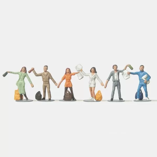 People Recycling Putting out the Rubbish OO