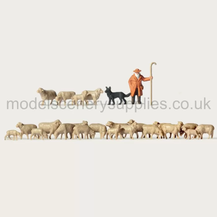 Shepherd and sheep  OO