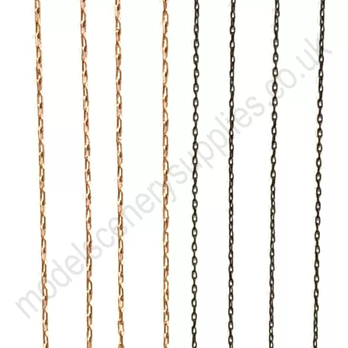 Fine Chain 1.5 and 2mm total 800mm long
