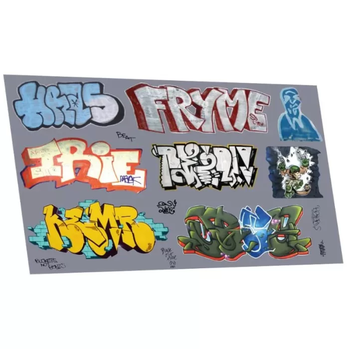 Graffiti Transfers  Railtec 8905 Pack E