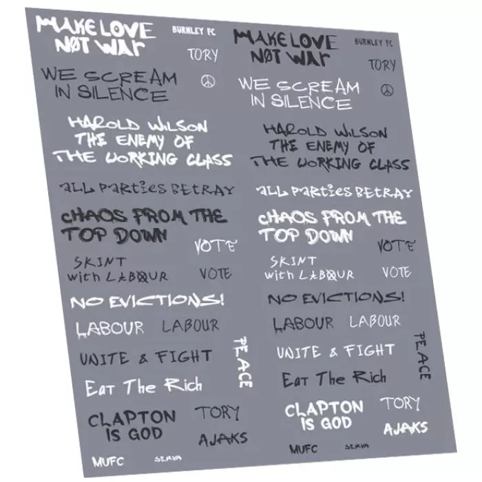 Political Graffiti 1960s Transfers Railtec 8969