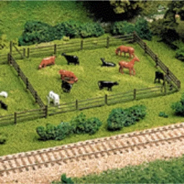 Three Rail Fence and Gate Kit OO