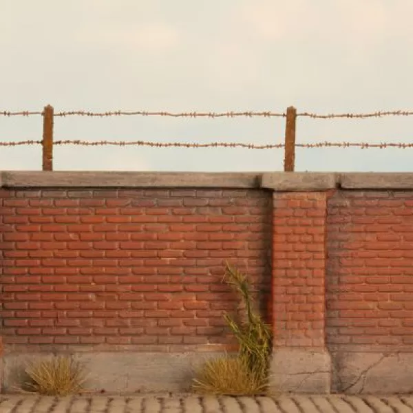 Barbed Wire High Detail Model Scene 48150