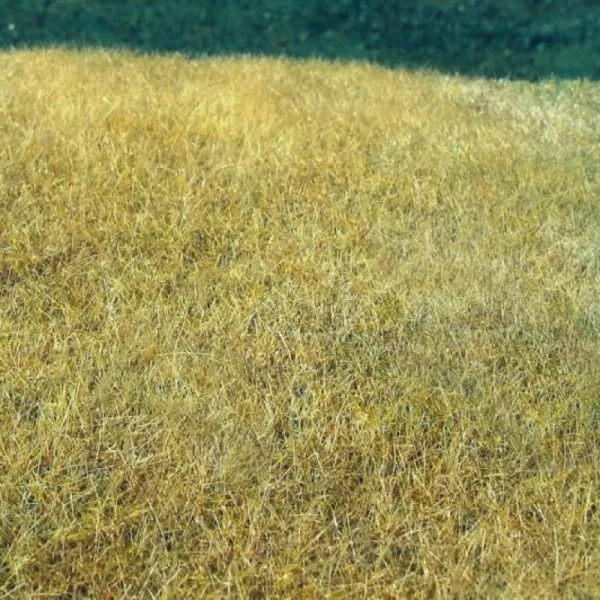 Landscape Static Grass Mat Late Summer Meadow Grass  Model Scene F023