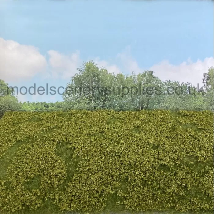 Landscape Mat Grass and Low Bushes, Spring Model Scene F501