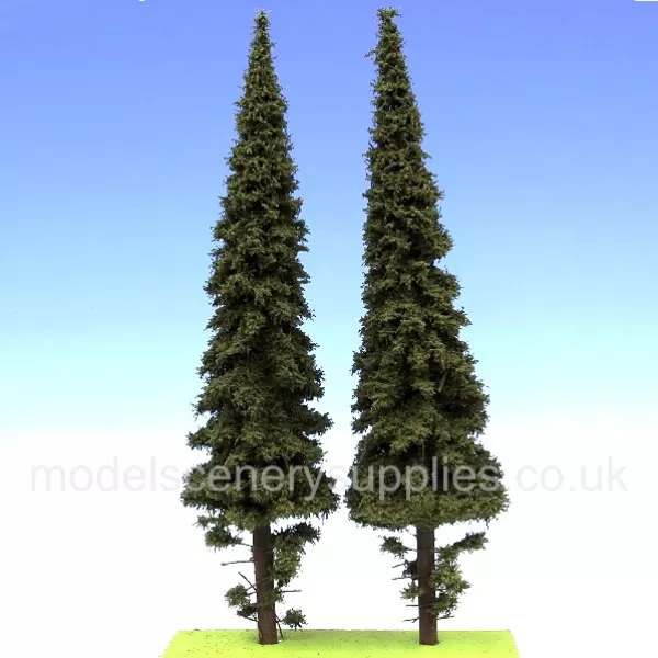 Spruce Trees with dead branches 250mm tall O gauge Model Scene SM4-250