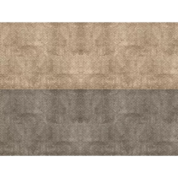 Roof Tile Textured cardboard grey Tile N gauge