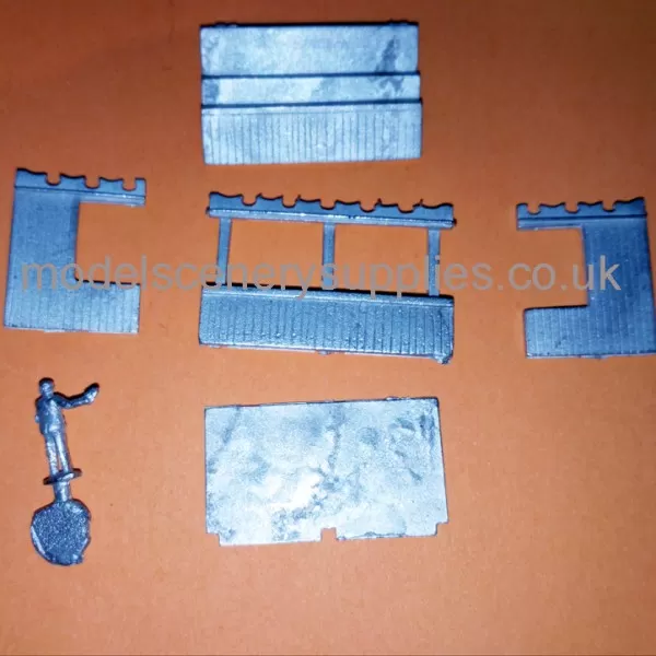 Platform Kiosk Bookstall N gauge