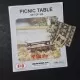 Picnic Tables  N gauge OMK 3034