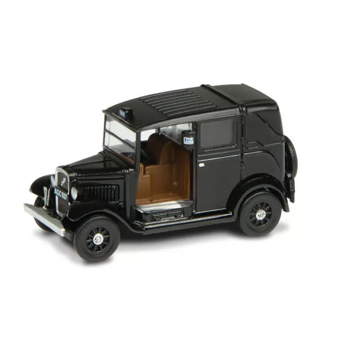 Austin Low Loader Black Taxi TT 1:120 Scale  Oxford Diecast 120AT001