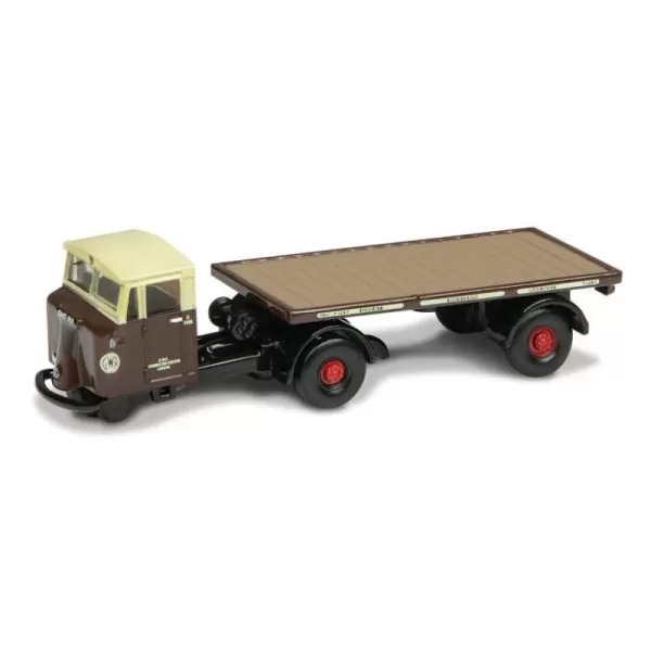 Scammell Mechanical Horse Flat Trailer GWR  TT 1:120 Scale  Oxford Diecast 120MH003