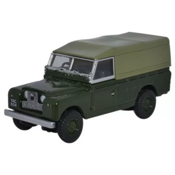 Land Rover Series II Canvas Back Bronze Green OO