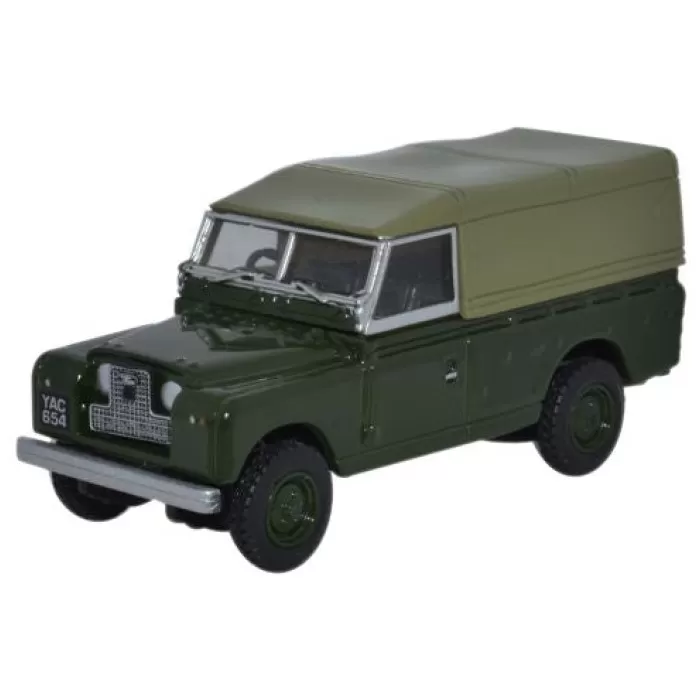 Land Rover Series II Canvas Back Bronze Green OO