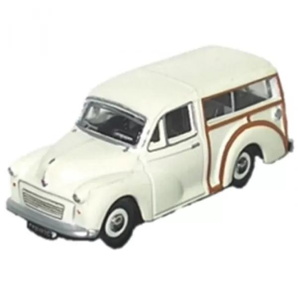 Morris Minor Traveller white OO