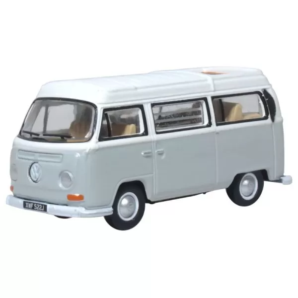 VW Bay Window Camper Silver Grey/White OO