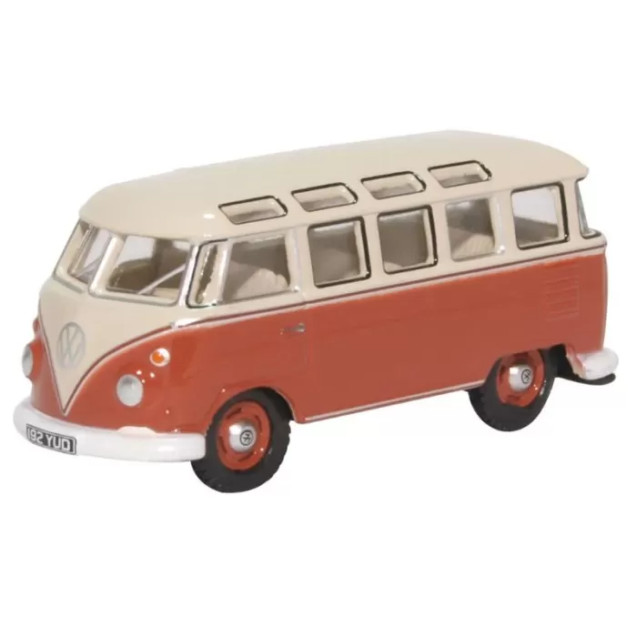 VW T1 Samba Bus Sealing Wax Red Beige Grey OO