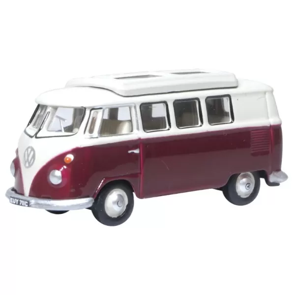 VW T1 Camper Titan Red/Beige Grey OO