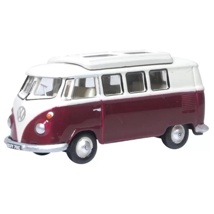 VW T1 Camper Titan Red/Beige Grey OO