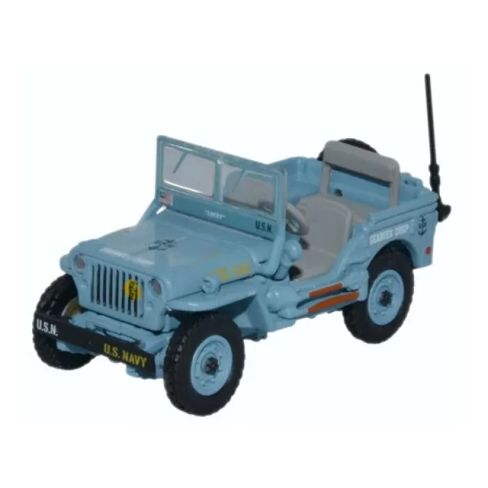 Willys MB US Navy Seabees 1:76 scale