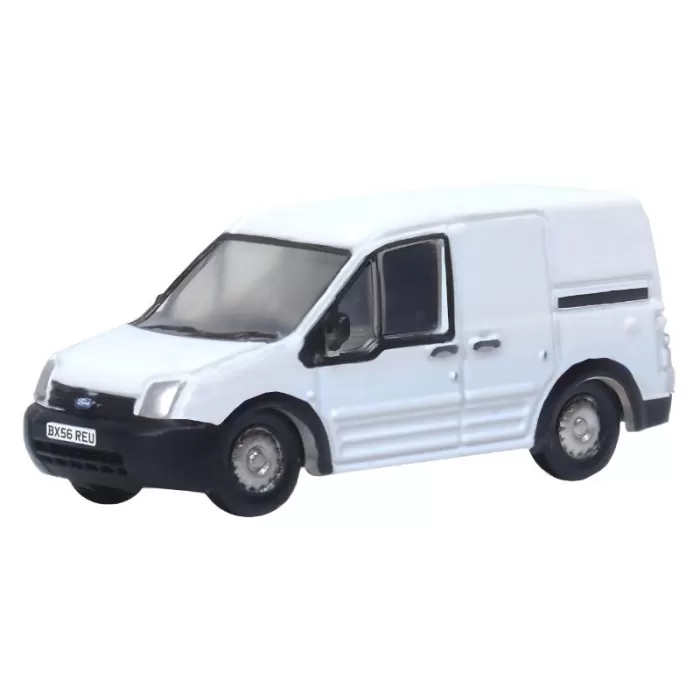 White Ford Transit Connect N gauge NFTC005