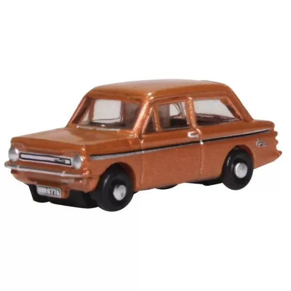 Hillman Imp Tangerine Metallic N gauge