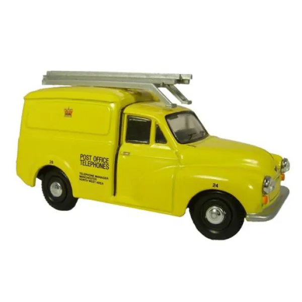 Post Office Telephones Yellow Morris 1000 Van N gauge NMM018