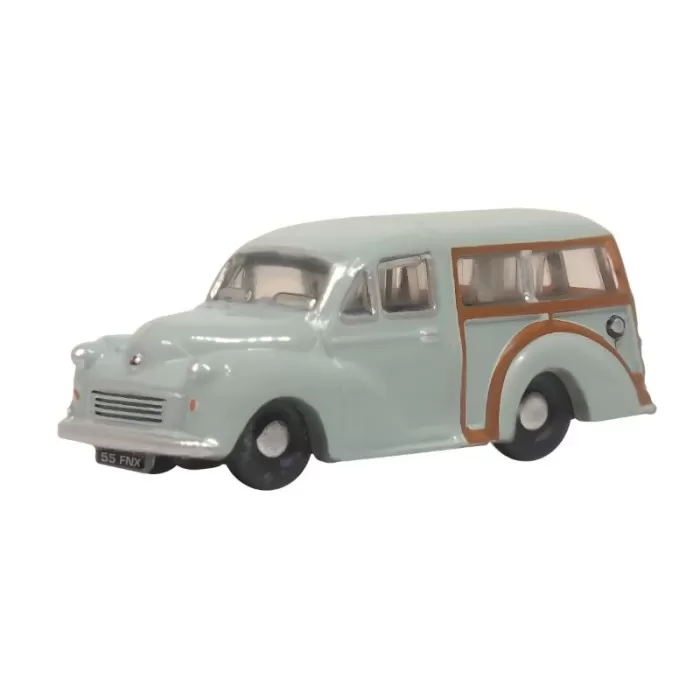 Morris Traveller in smoke grey N gauge