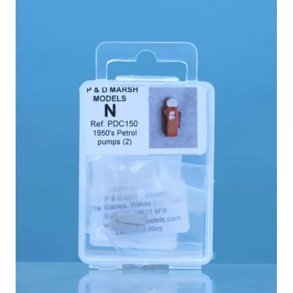 1950s Petrol pumps N Gauge