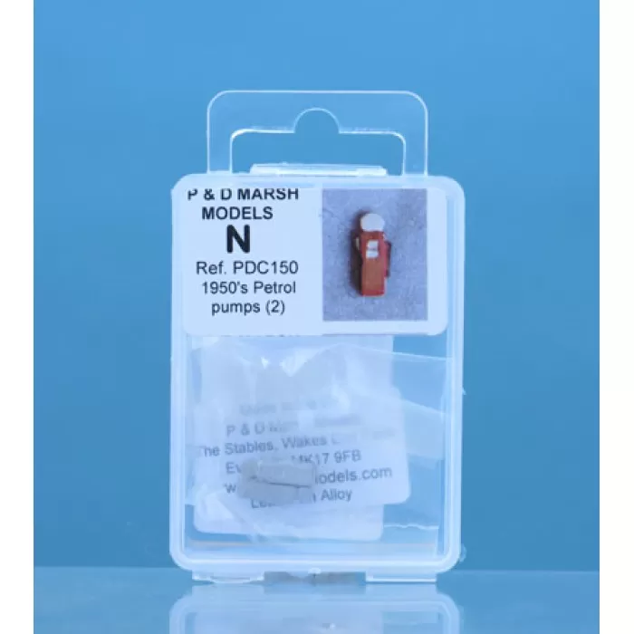 1950s Petrol pumps N Gauge