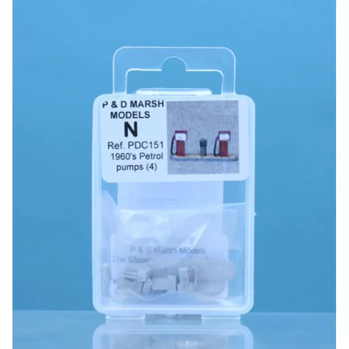 1960s Petrol Pumps N Gauge