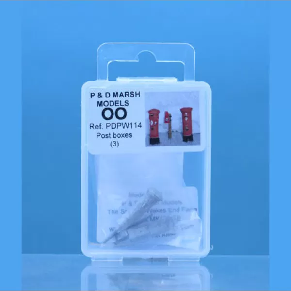 Post boxes OO 1:76 scale