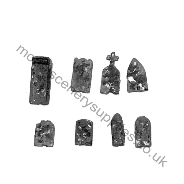 Gravestones N gauge PDX56