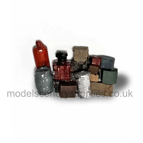 Boxes and Parcels and yard detail OO DPZ26