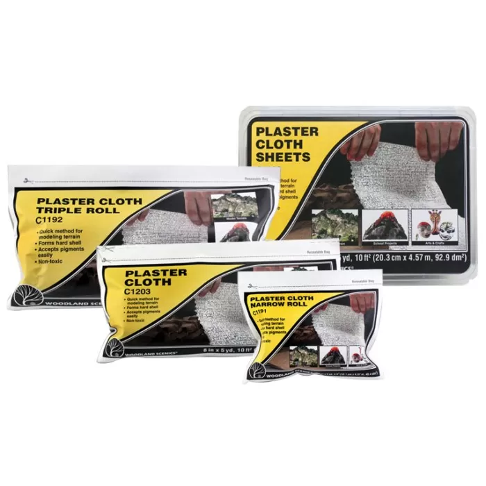Plaster Cloth by Woodland Scenics