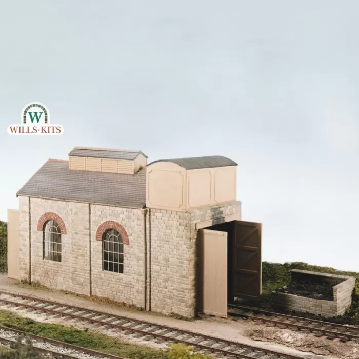 Engine Shed single Road OO Wills Craftsman CK14
