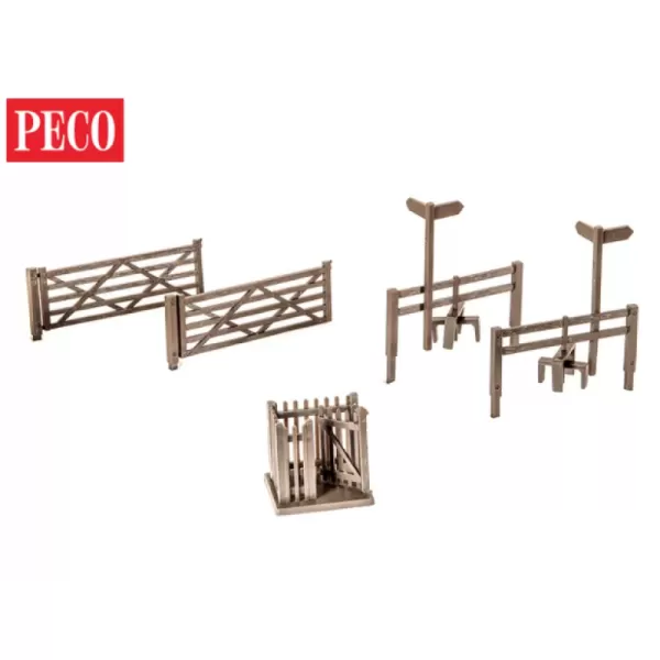 Field Fencing Flexible with Gates and Stile TT gauge Peco LK12118