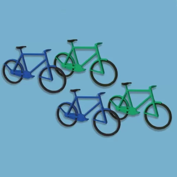 Bicycles N gauge