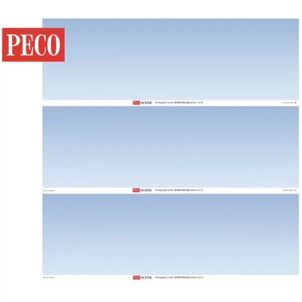 Backscene Plain Sky Peco SK-P02