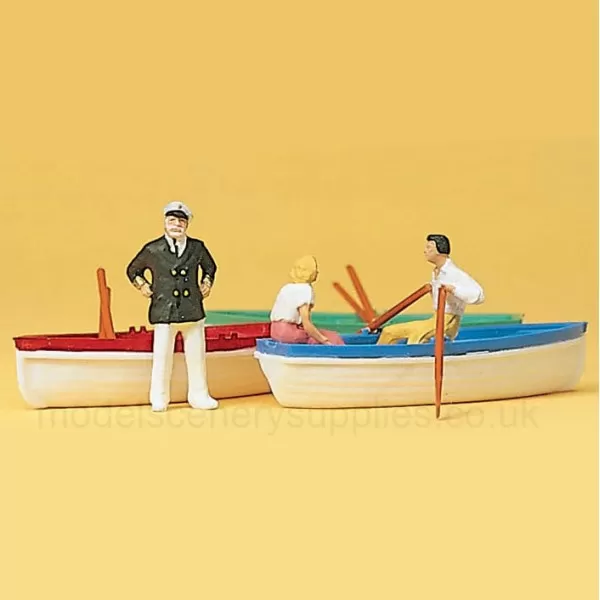 Rowing Boats OO Preiser 10072