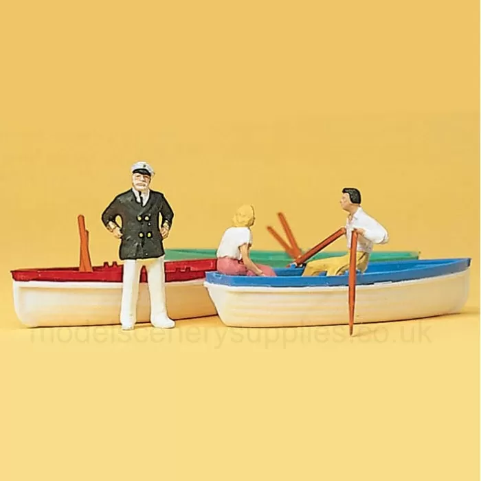 Rowing Boats OO Preiser 10072